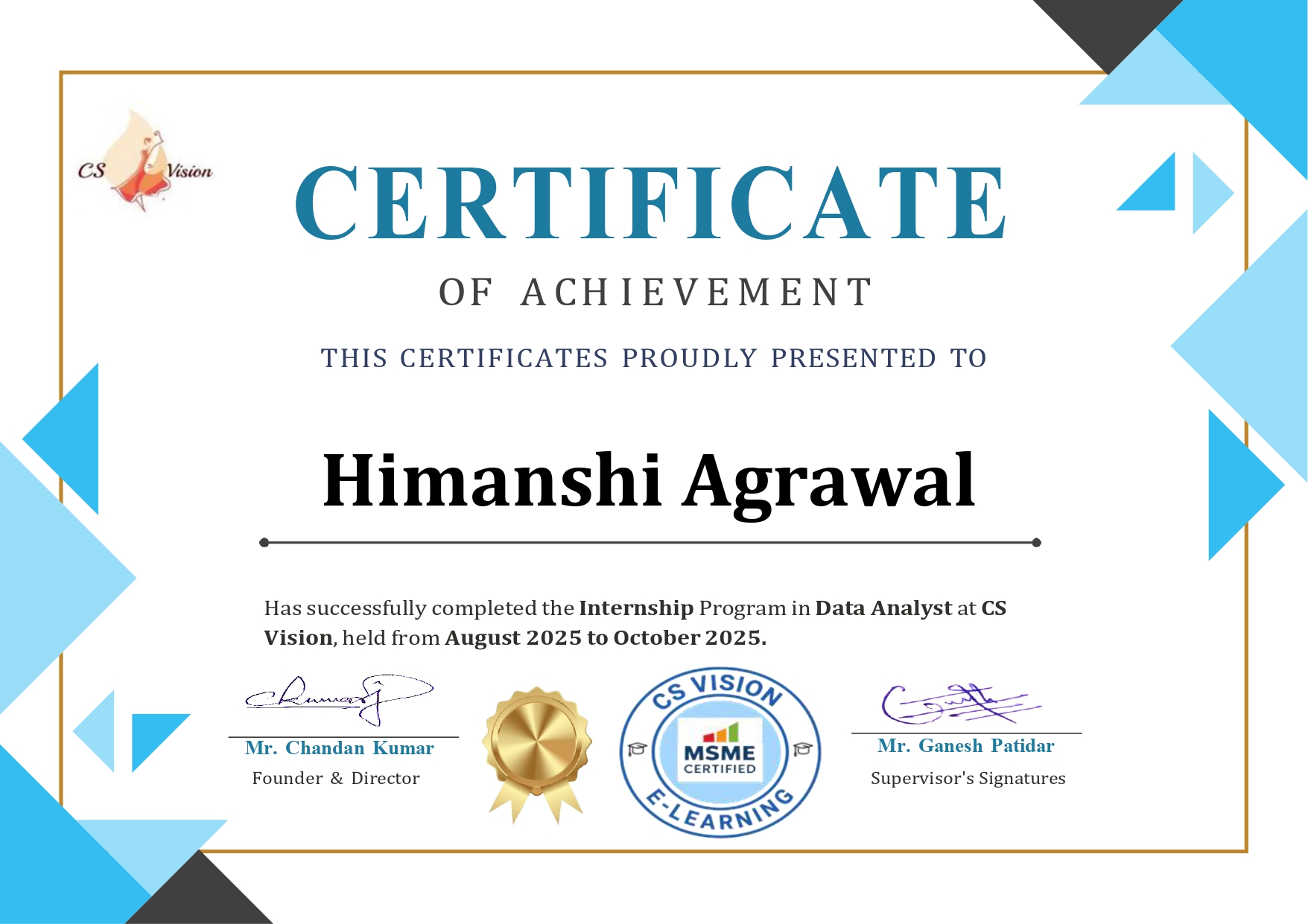 Namratha Certificate